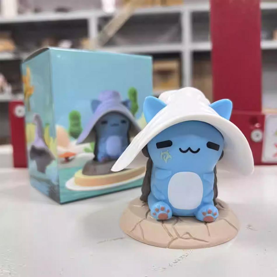 Hot Ring Gaming Q Version Mini Ranni Cat Melina Malenia The Half-Wolf Action Figure Lani Magic Ornaments Dolls gift