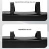 Bicycle Back Seat Bike Pu Leather Soft Cushion Rear Rack Seat Water Resistant Children Seat With Back Rest Bicycle Accessories