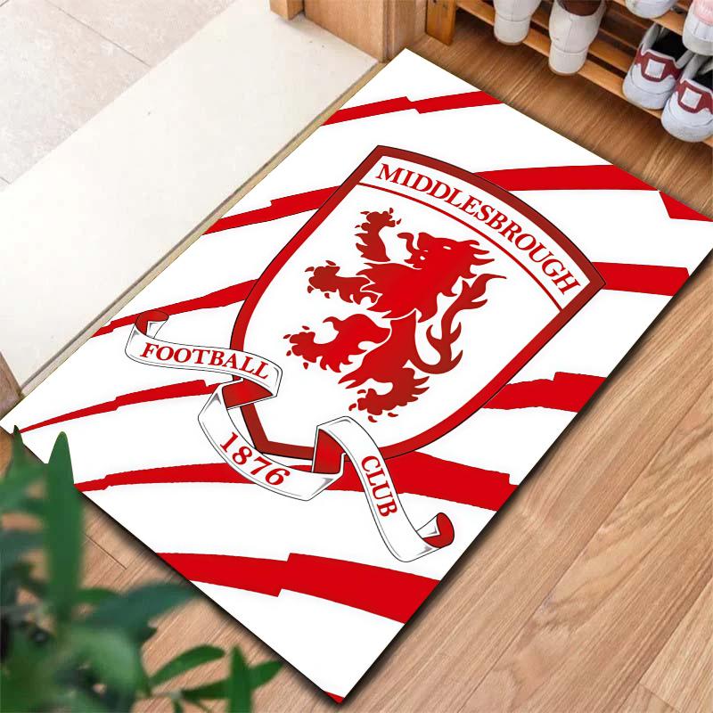 Middlesbrough Carpet Rug for Living Room Bedroom Home Sofa Decoration,Kids play Nonslip Floor Mat