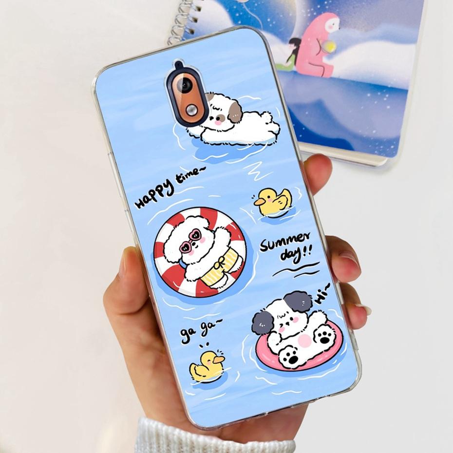 Lovely Printing Case For Nokia 3.1 3 Soft Silicone TPU Back Cover For Nokia3.1 Nokia3 TA-1032 TA-1028 TA-1049 TA-1057 Phone Case