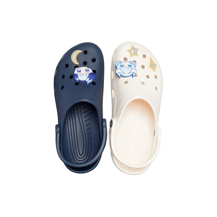 Crocs Honor Of Kings X  Classic Clog EVA Collaboration Sports Sandals Unisex Sandals White Blue 208177-90H