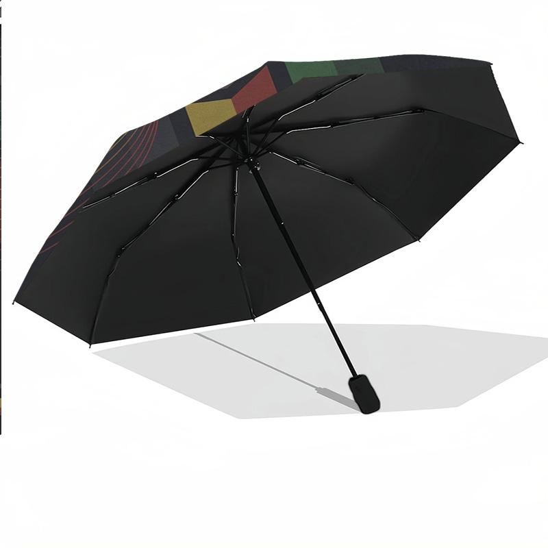 Penrith Panthers Print Auto 8?Ribs Folding Umbrella Wind Resistant Lightweight Automatic Umbrella For Daily Travel