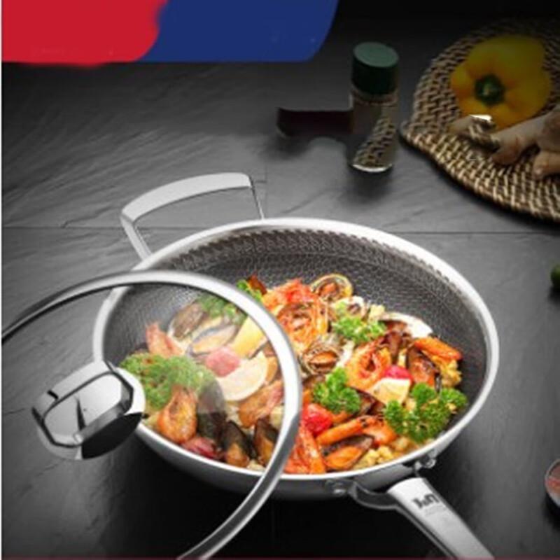 Liliang Stainless Steel Non-Stick Wok