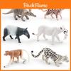 Set de modele din PVC pentru animale sălbatice cu figurine statice de animale pentru expunere de colecționar