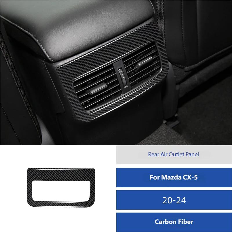 For Mazda 3 Axela 2020 2021 2022 2023 2024 Air Outlet Door Panel Trim Sticker Decoration Car Accessories