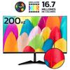 Moniteur de jeu incurvé YEYIAN 23,8 pouces Sigurd HDMI Displayport, 200 Hz, temps de réponse de 1 ms