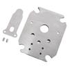 48x72mm Valve Plate Air Compressor Replacement Parts Fittings Pneumatic Air Pump Air Pump Accessories 3/8in Thread Cylinder Hea