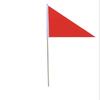Small Red Triangle Signal Flags (10-Pack)