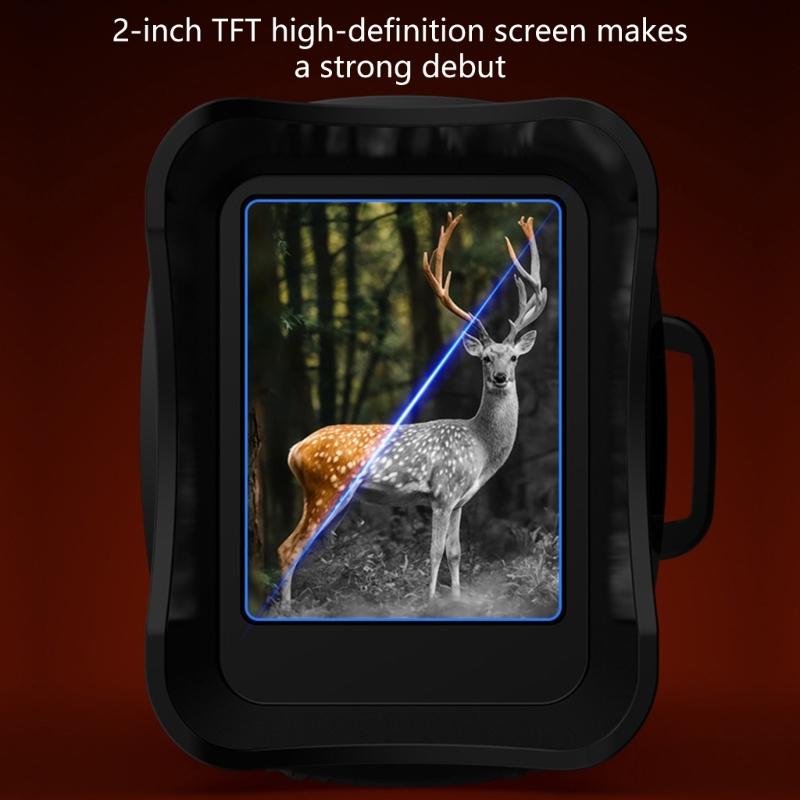 Ultrared Rays Night Visibility Monocular Optically 16x Magnification Recording Functionality For Hunting Hiking Surveillances