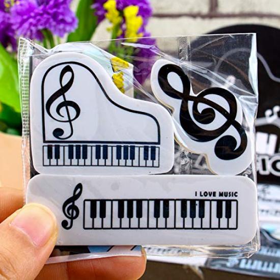 Erasers Piano and Musical A-FlatMusical - Notes24 pieces