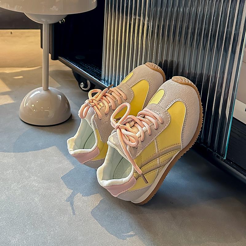 Girls' sports shoes 2025 autumn new children's Forrest Gump shoes soft-soled casual shoes boys' trendy children's student Forrest Gump shoes
