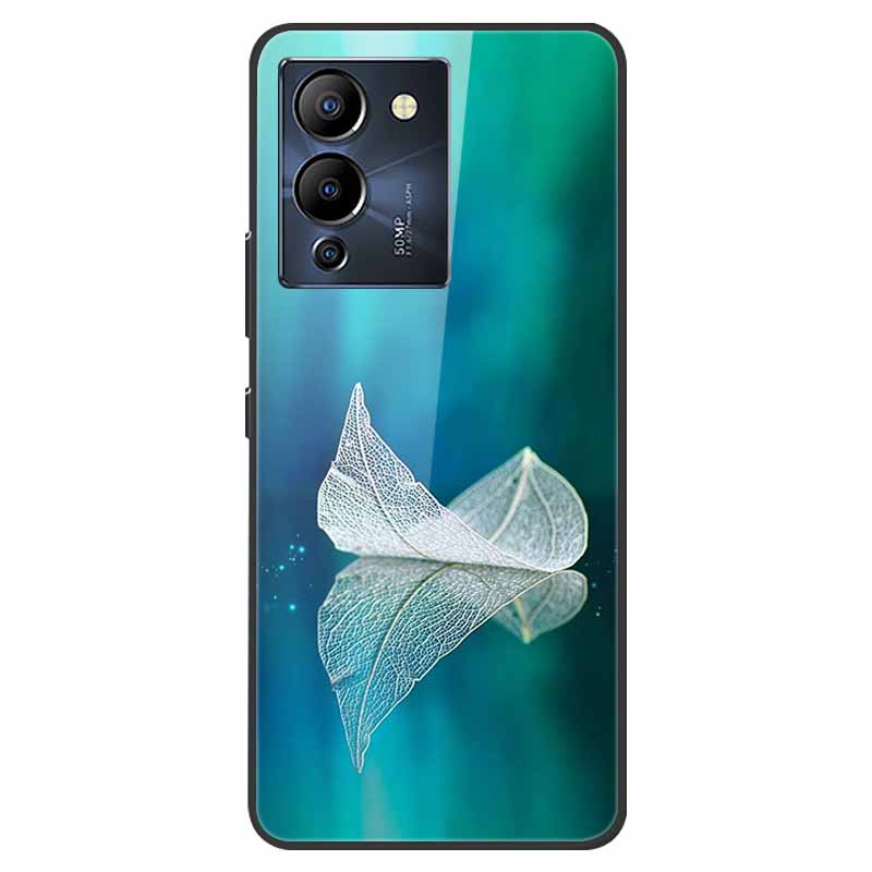 For Infinix Note 12 G96 Case X670 Marble Tempered Glass Hard Back Cover for Infinix Note12 Helio G96 Phone Cases 6.7'' Fundas
