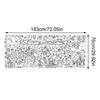 Xmas Giant Coloring PosterBlank Doodle Art Banner Tablecloth Christmas Crafts For Kids Large Paper Coloring Banner  Gifts