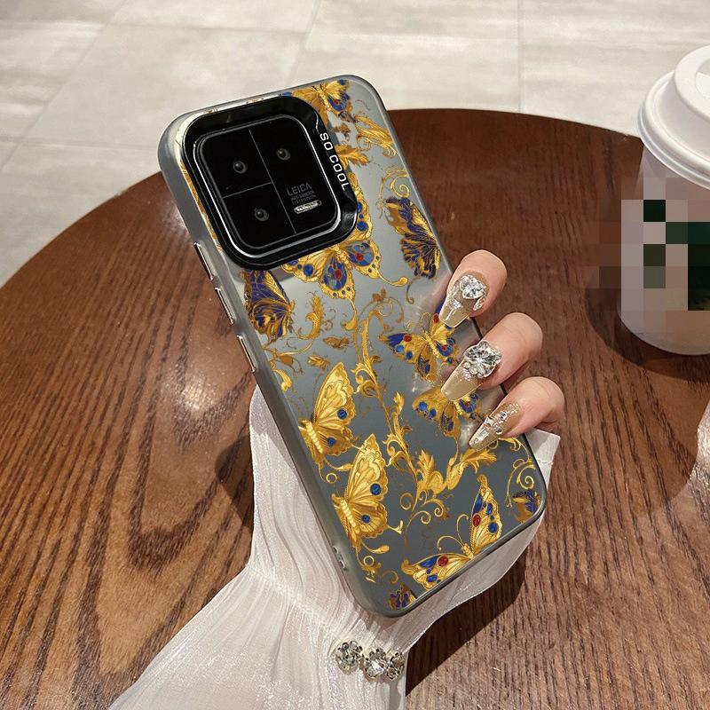 

Чохол Luxury Butterfly Case для iPhone 16 Pro Samsung A55 A35 S24 Xiaomi Redmi Note 13 Pro 14C Huawei Honor 200 Протиударний бампер для телефону Захист від подряпин Honor X7b