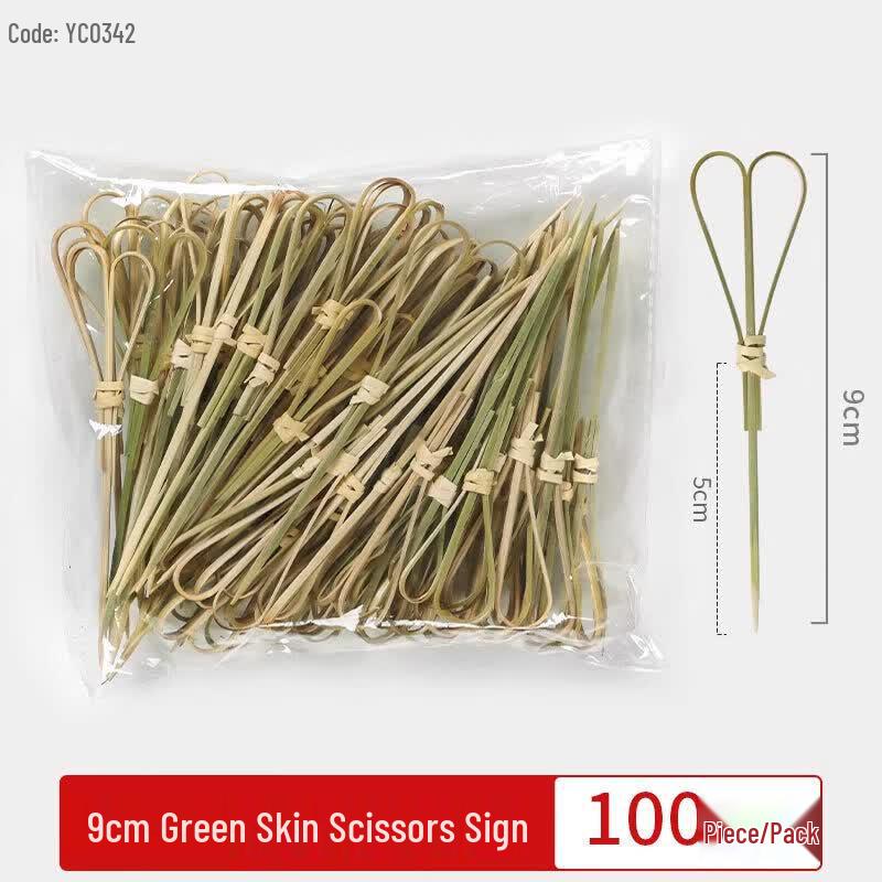 Disposable Bamboo Fruit Skewers  Cocktail Picks