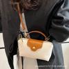 European and American new niche design, contrasting pebble pattern handbag, temperament, versatile casual crossbody coin purse for women