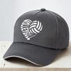 Haikyuu Volleyball Boys Anime Heart Shaped Baseball Cap Summer Outdoor Beach Visor Hat Unisex Adjustable Hats