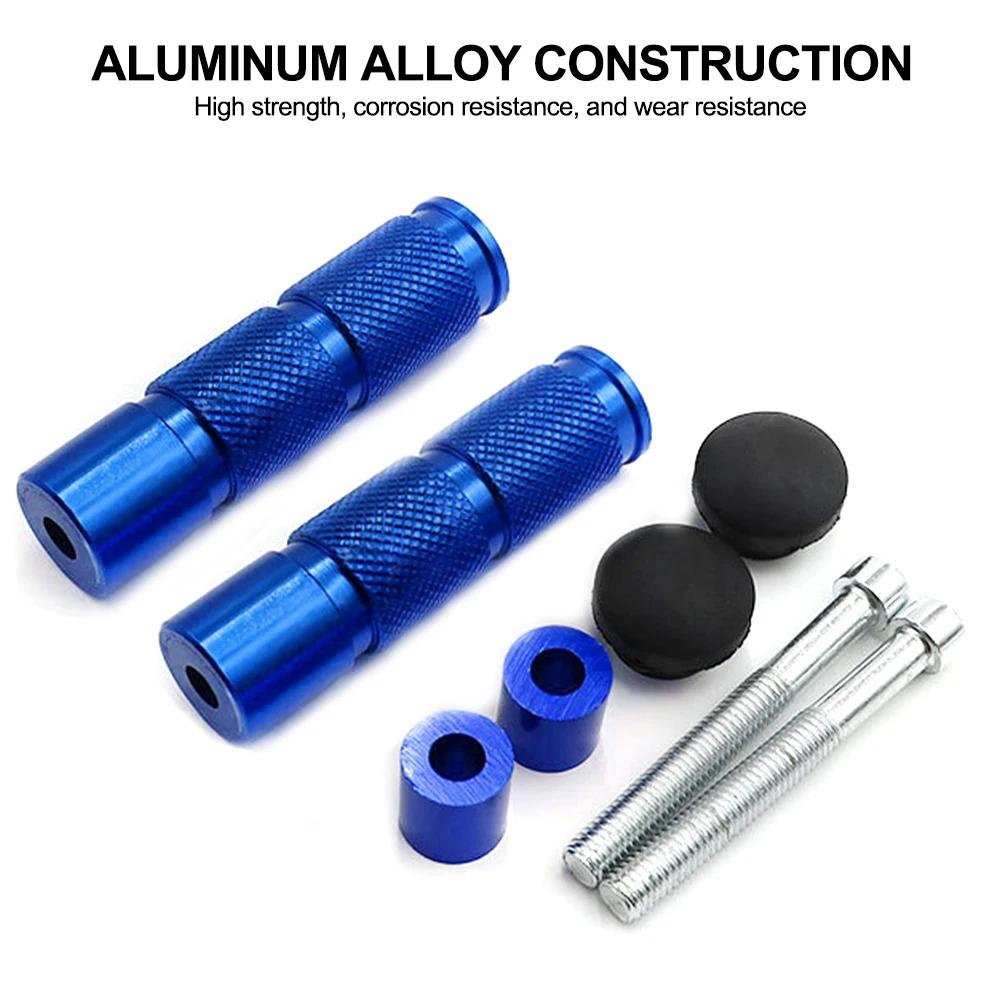 Pair Motorcycle Foot Pegs Rear Passenger Footrest Pedal Off-Road Platform for Dirt Bikes And E-Motorcycles