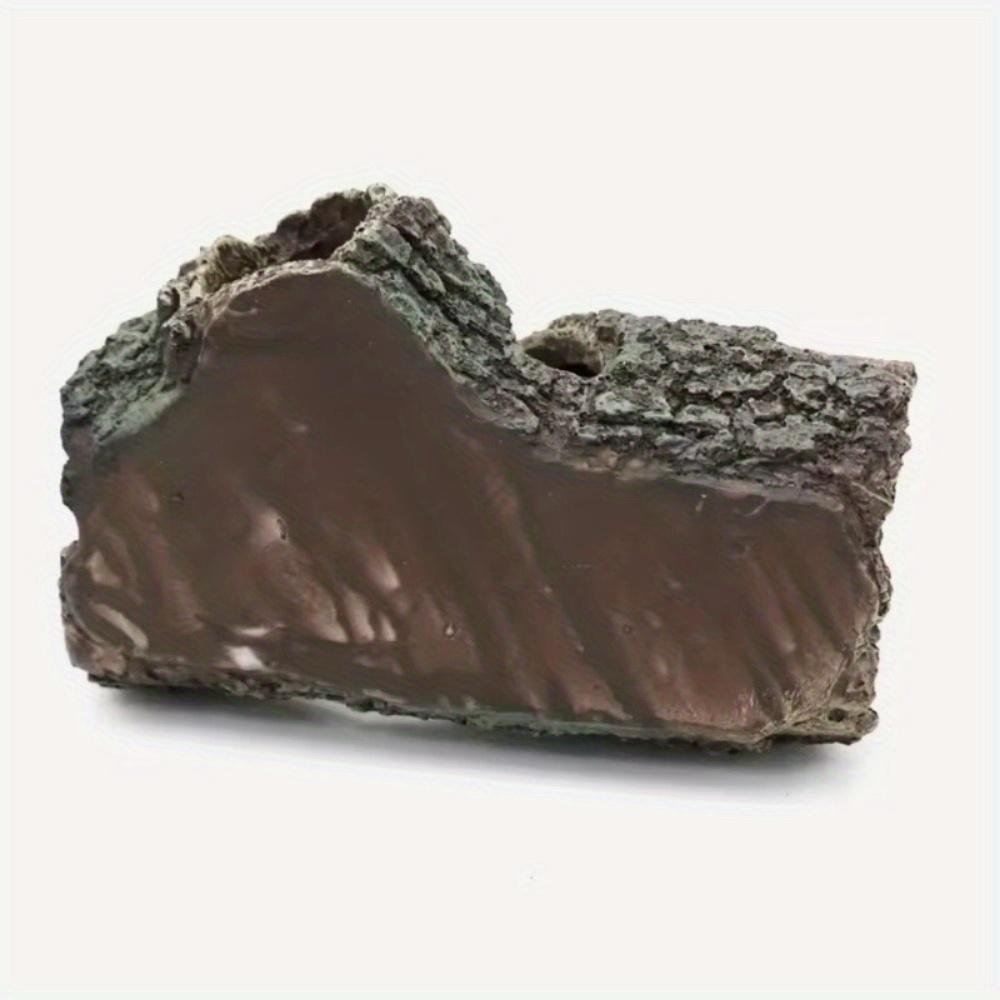 1PC Fish Tank Decoration Landscaping Aquarium Scenery Resin Crafts Decoration Wooden Barrel Wood Tree Bucket