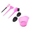 Hair Colo  Dyeing Kit Professional Salon Portable Ear   Dye Brush Mixing Bowl Tool Set
