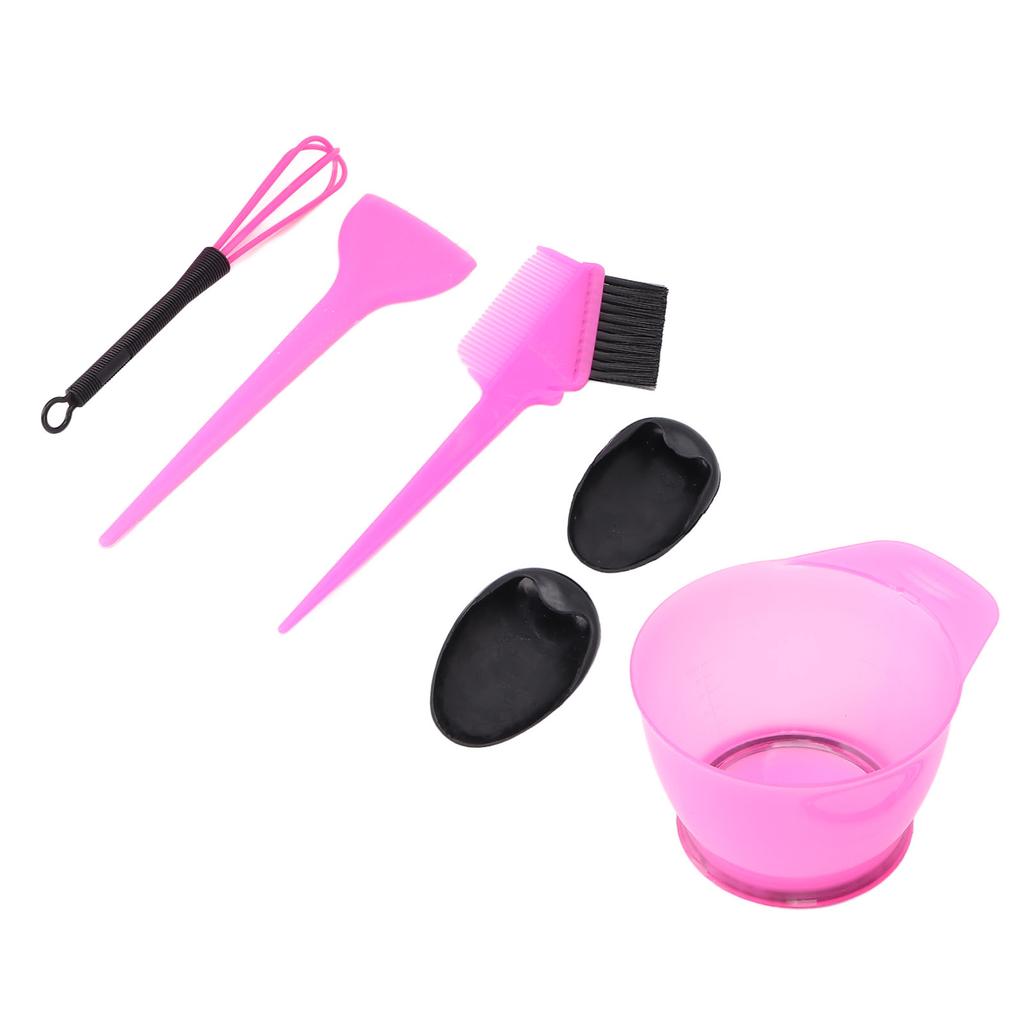 Hair Colo  Dyeing Kit Professional Salon Portable Ear   Dye Brush Mixing Bowl Tool Set
