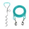 Pet leash dog leash dog pile wire rope tether dog leash ground nail outdoor pet products