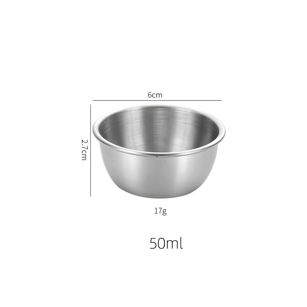 Stainless Steel Leak-Proof Sauce Cup with Silicone Lid for Portable Dipping and Salads
