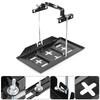 Battery Hold Bracket Battery Tray Bracket Storage Battery Holder Tray Mount Hold Down Clamp Bracket Kit Car Accessory