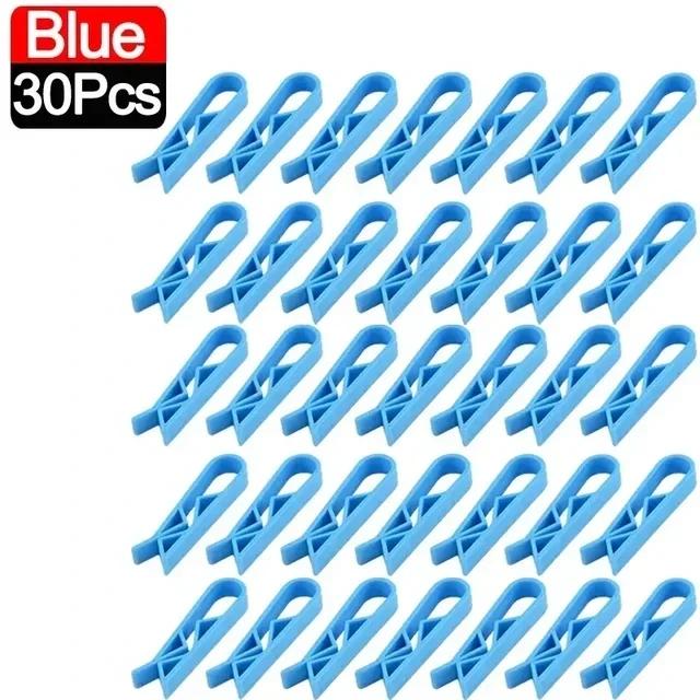 100x Garbage Bin Clip Enduring Plastic Trash Bag Fixed Clip Holder For Kitchen Bathroom Organizer Household Storage Clamp Clip