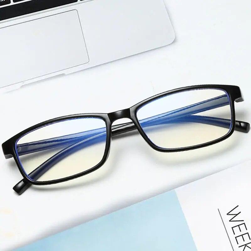 Simple Style Computer Glasses Frame Women Men Anti Blue Light Square Eyewear Blocking Glasses Optical Spectacle Eyeglass