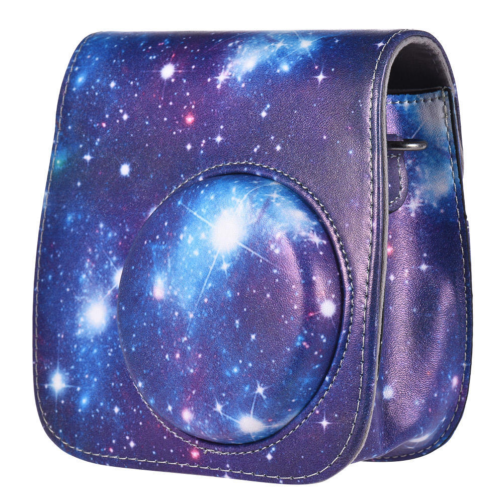 PU Protective Instant Camera Case Bag Pouch Protector with Strap for Fujifilm Instax Mini 8+ 8s 8 9