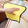 Professional Car Wiping Cloth Plush Coral Fleece Detailing Cleaning Cloth for Spotless Finish On Paintwork Glass