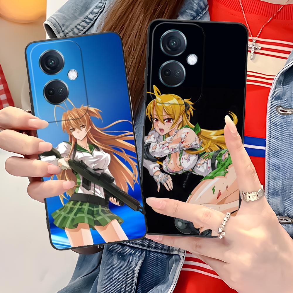 Highschool Rei Miyamoto Phone Case for OPPO Reno 14 13 12 11 10 9 8 7 6 5 F T Pro 5G Colorful Printing Cover Pretty Cover Luxury