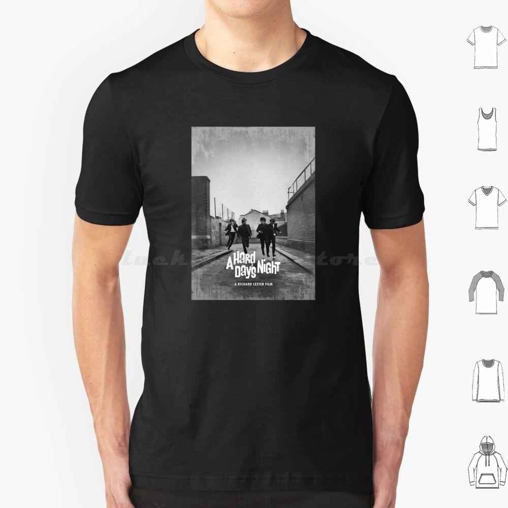A Hard Days Night T Shirt Cotton Men Women DIY Print Movie Film Cinema Hollywood Minimal Oscar Drama Comedy Horror