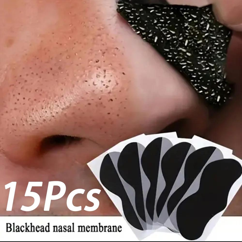 

Quickly Removes Blackheads Restores Fresh Nose 15pcs Blackhead Nose Patch Deep Cleansing Nose Spots Facial Spot Patch