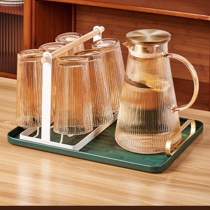 Jiakangming Heat-Resistant Glass Cup with Handle