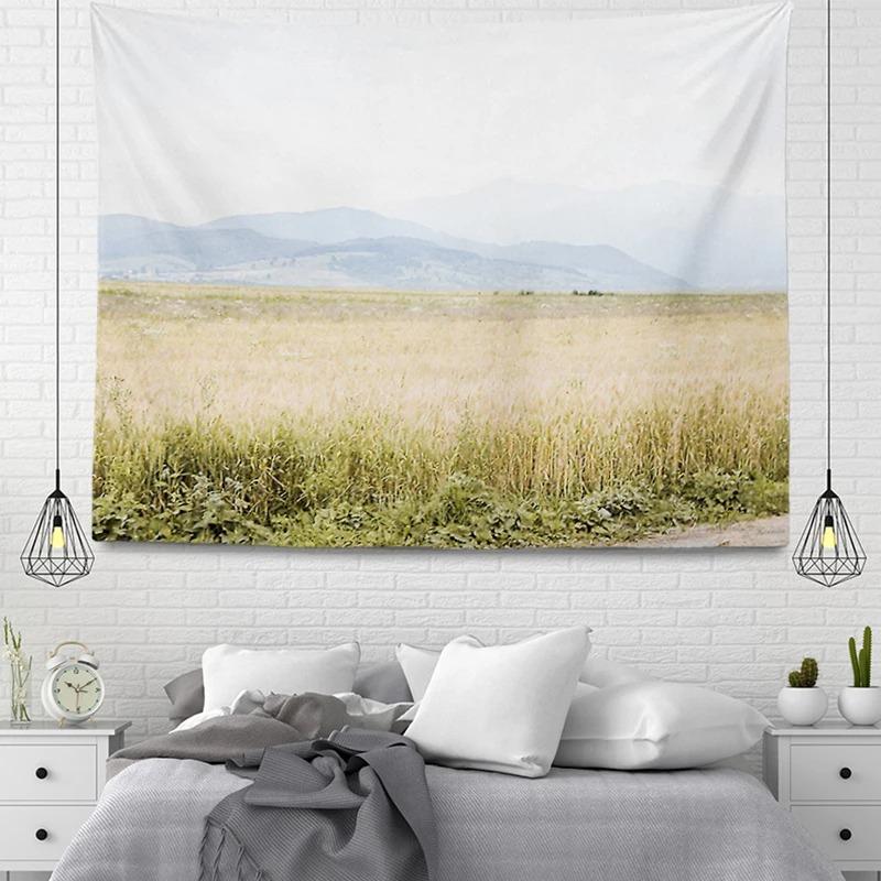 

Вид на море Пляж Гобелен Украшение стены дома Гобелен Офис Гостиная Гобелен 100x75cm