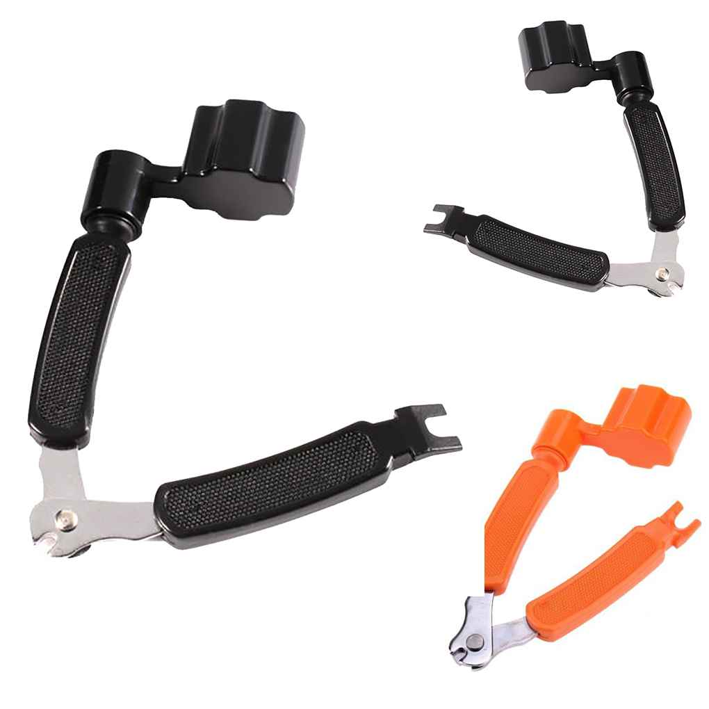 3 in 1 Multifunction Guitar String Winder String Pin Puller String Guitar Tool Accessory