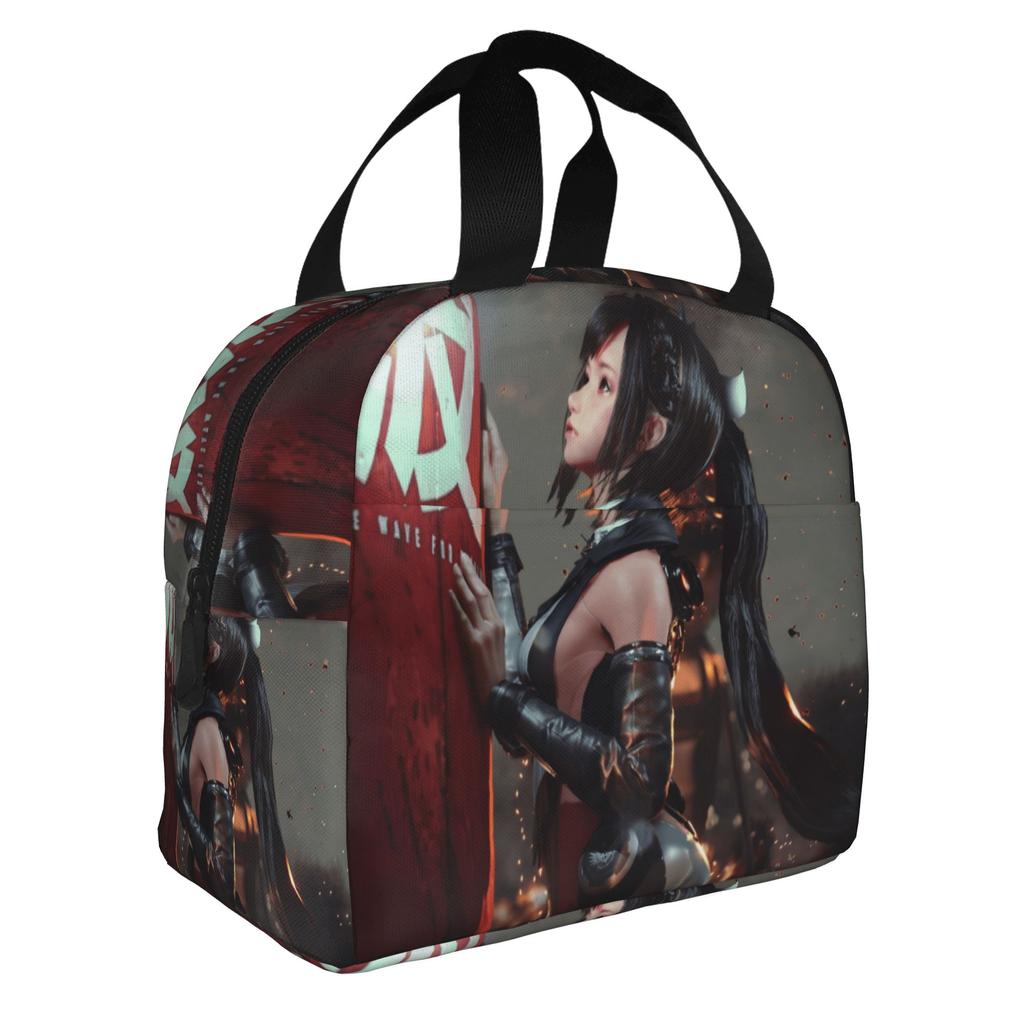 Korean Action Adventure Game Stellar Blade Insulated Lunch Bag for Women Resuable Thermal Cooler Bento Box Office Picnic Travel