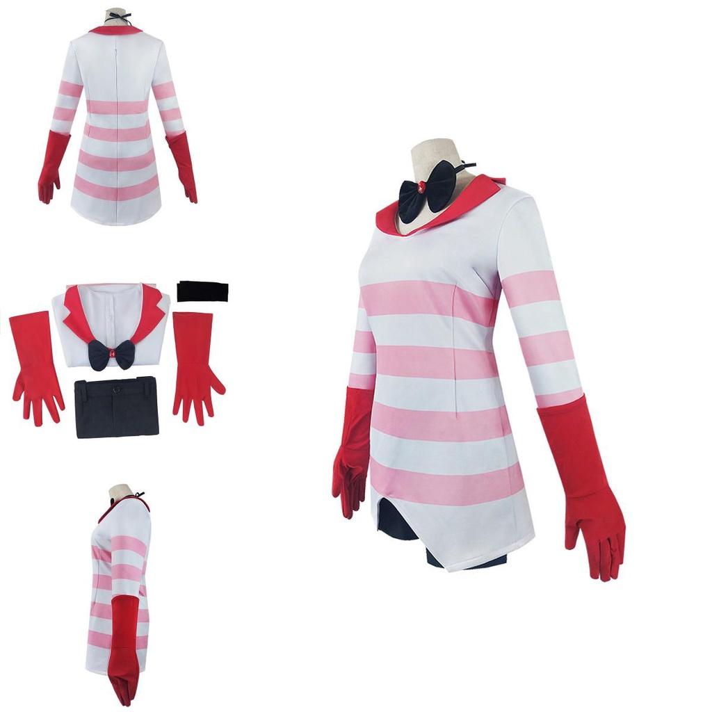 High-quality Hazbin Hotel Dust Angel Costume With Fashionable Appeal For Unisex Wear