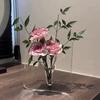 Kreative Rahmenvase Transparent Fotorahmen Blumenvase Arrangement für Schreibtische Bücherregal Zimmer Hochzeit Heimdeko