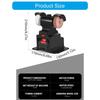 Cordless Electric Benches Grinder With Double Sanding Wheels Perfect For 18V Battery Metal Woodworking DIY Projects