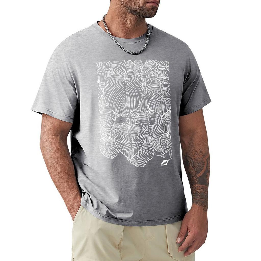 Weirdo In Leaves. T-Shirt For A Boy Tees Tops Vintage T Shirts Cotton T Shirt Men