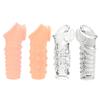 Adult Penis Ring Extension Sleeve Reusable Male Cock Rings for Ejaculation Delay Male Sex Toys No Vibrator Required