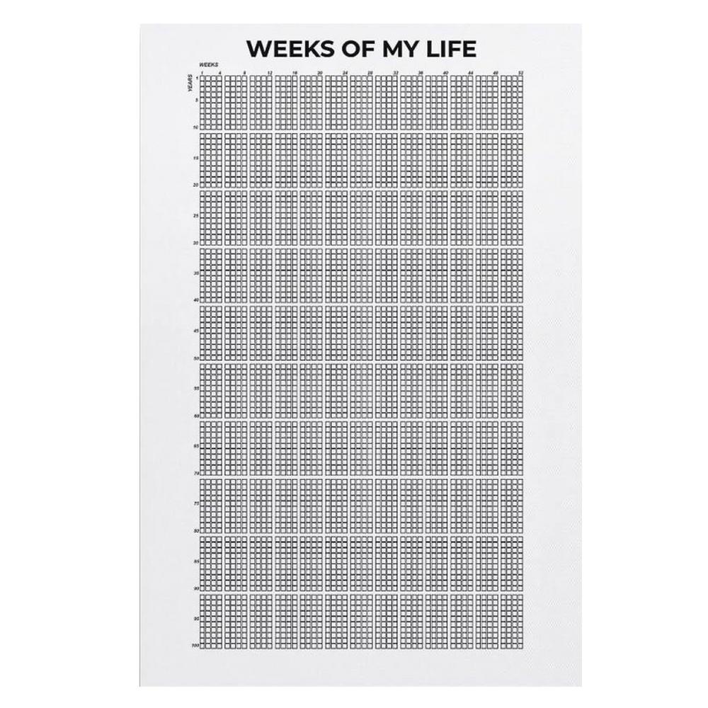 

Настенные недельные календари, настенные плакаты «Жизнь на неделях», классические цвета, мотивирующие цитаты, настенный декор для спальни, кухни, гостиной белый