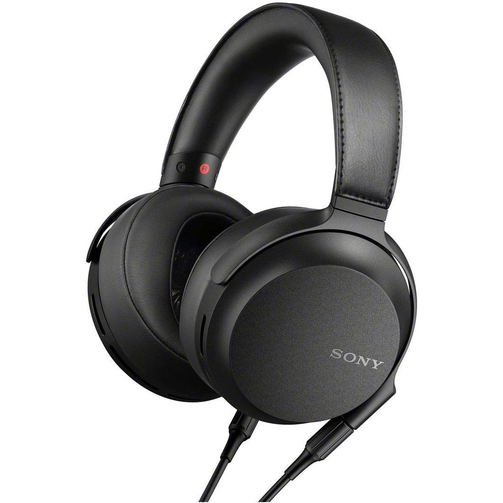 Sony Q Wired Stereo Balanced Detachable High Large 70mm 360 Reality Audio Certified MDR-Z7M2 Headphones, Black, Connection, Cable, Resolution,
