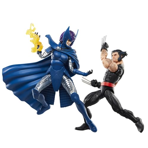 [Amazon.co.jp Exclusive] Marvel Legends Series Wolverine and Psylocke, 50th Anniversary Comic Collection 6-inch (15cm) Action Figure 2 Pack F9040