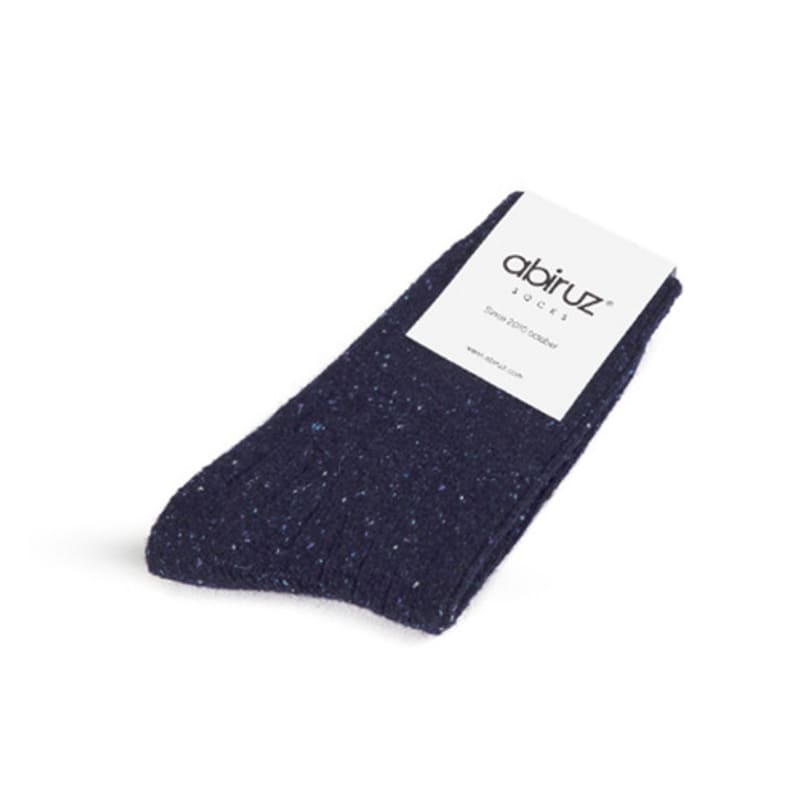 Abiruz Women's Agnes Wool Socks Navy