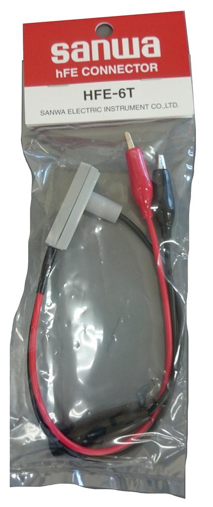 Sanwa Electric Meter hFE Connector HFE-6T