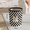 Large Capacity Thickened Trash Can with Pressure Ring for Bathroom, Toilet, Living Room, and Kitchen